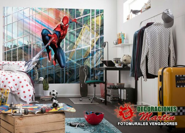 4-439 Fotomural Spider-Man Rush / Prisa Spiderman - Imagen 4