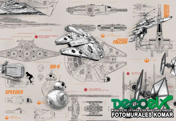 8-493 Star Wars Diseños