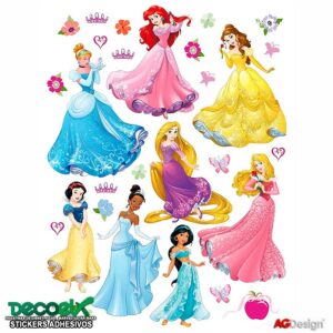 Sticker Infantil Princesas Disney DK-1722