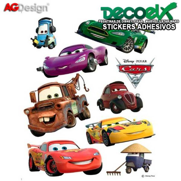 Stickers Infantiles Disney McQueen y Mater DK-887