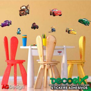 Stickers Infantiles Disney McQueen y Mater Interior DK-887