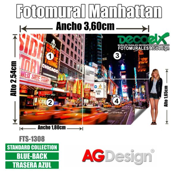 FTS 1308 Detalles Manhattan