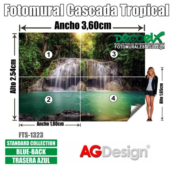 FTS 1323 Detalles Cascada Tropical